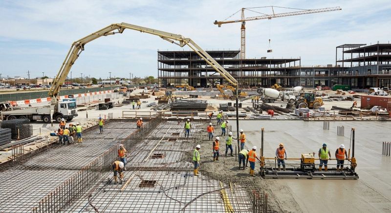 Commercial Slab Construction in Grand Junction, CO