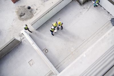 Commercial Slab Installation in Columbia, SC